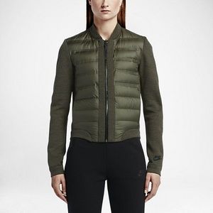 Nike fleece slim tech jacket